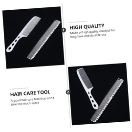 IWOWHERO 2pcs Portable Hair Combs Static Styling Tool for Barbers and Hairdressers Durable Design for Healthy Silky Hair Lightweight Convenient Accessories for Men and Women