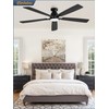 Fanbulous 60 inch Ceiling Fans with Lights, Smart Flush Mount