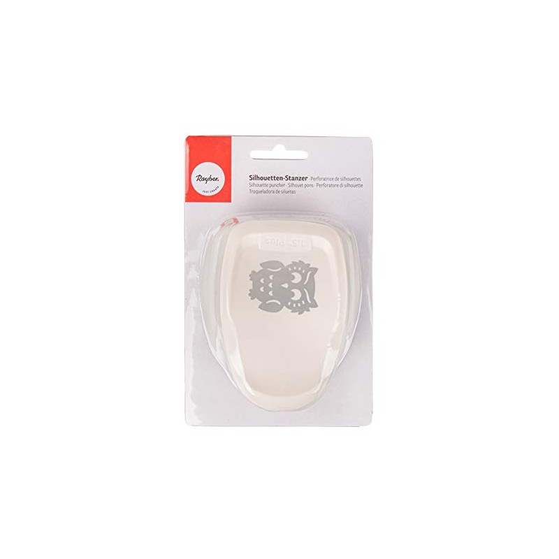 Rayher Hobby 69074000 Silhouette Punch Owl 3.5 x 4.5 cm
