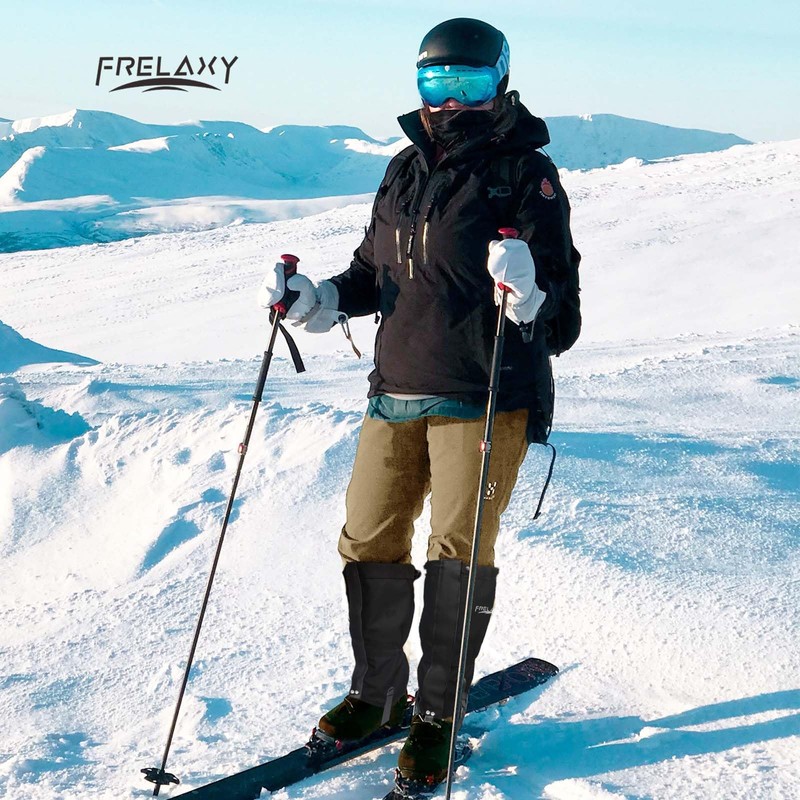 Frelaxy Leg Gaiters Ultra HIGH-Performance Hunting Gaiters, 100% Waterproof Hiking