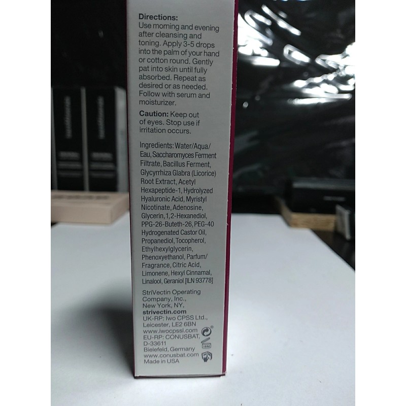 StriVectin 2-PACK STRIVECTIN NIA114 Anti-Wrinkle Brightening Essence Plus, 1 fl