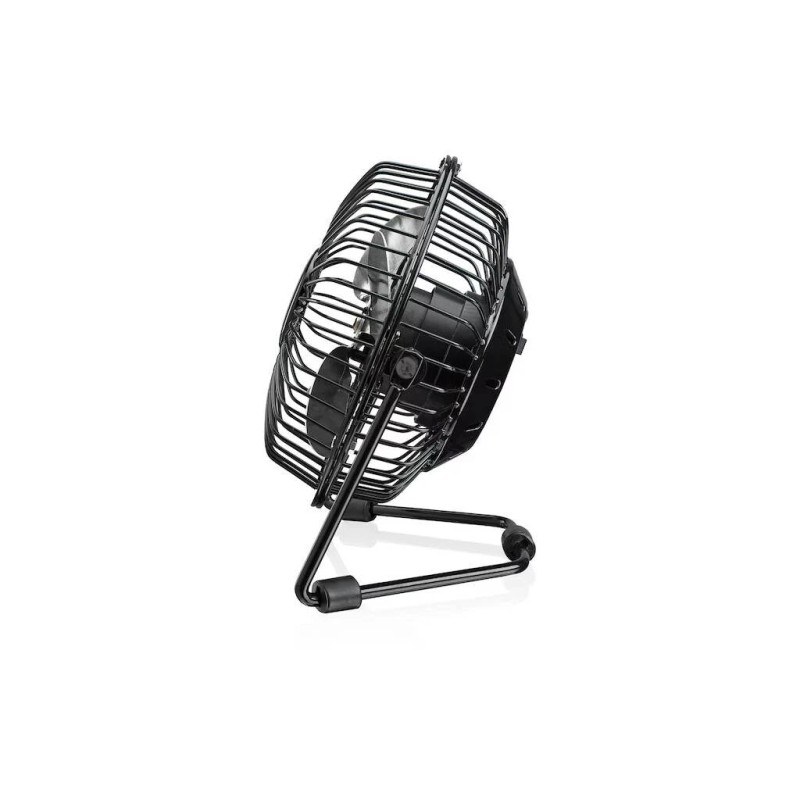 GPX Mini 4" USB Personal Fan in Black, Compatible with