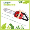 GAGAKU Wooden Toy Kids Chainsaw Tool Set, Pretend Play Construction
