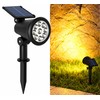 9 LED Solar Powered Garden Spotlight – Adjustable IP65 Waterproof