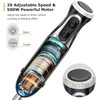 Bonsenkitchen Immersion Blender, 20 Variable Speeds & Turbo, 4-In-1 Stainless