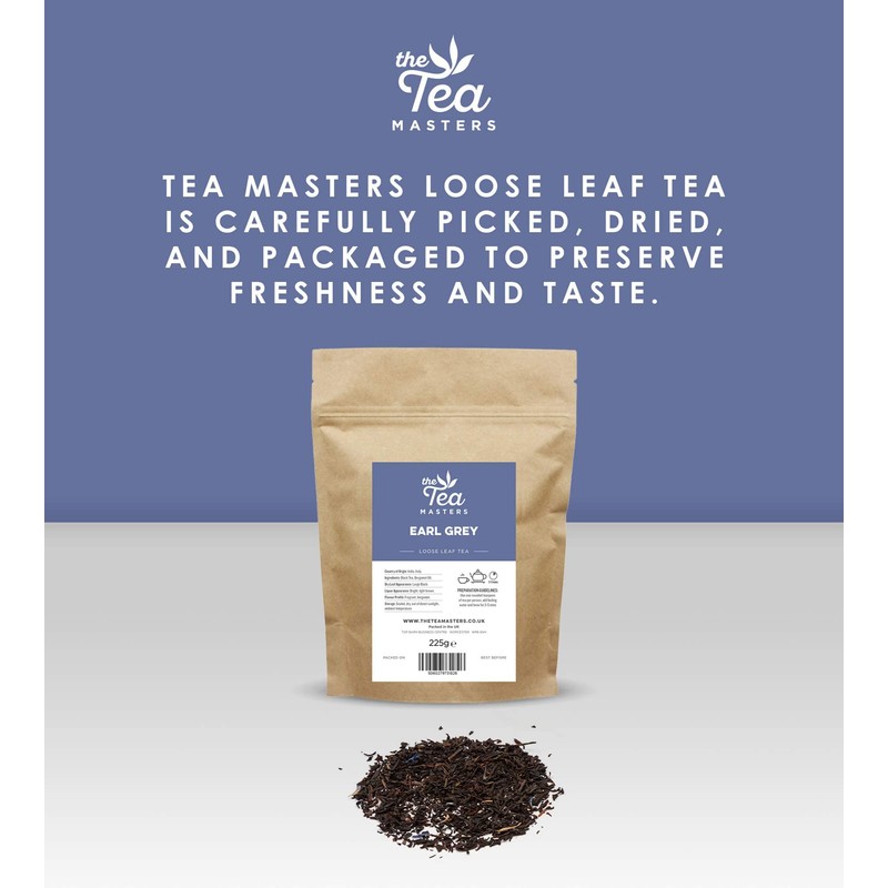 The Tea Masters Prism Teabags - Earl Grey (1x50)