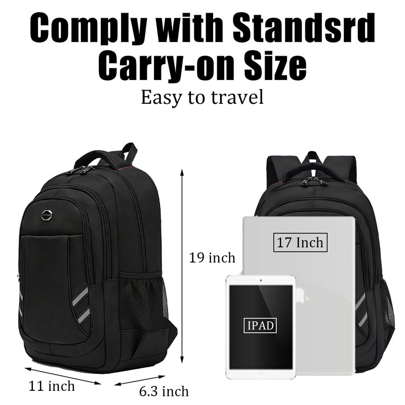 PEAGLOB Travel Backpack Personal Item Carry On 20L Backpack Flight