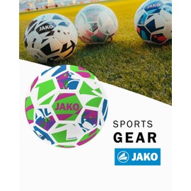 JAKO Lightball River, White/Neon Green/Pink, 4 (350 g)