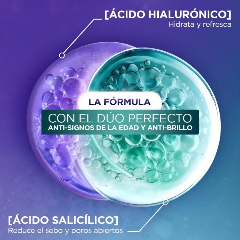 Gel Limpieza Revitalift Ácido Hialurónico Oil Control 150ml Mixta A