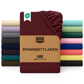 Utopia Bedding Brushed Microfibre Deep Fitted Sheet