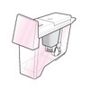 Toshiba 44073727 Refrigerator Water Tank Complete Set