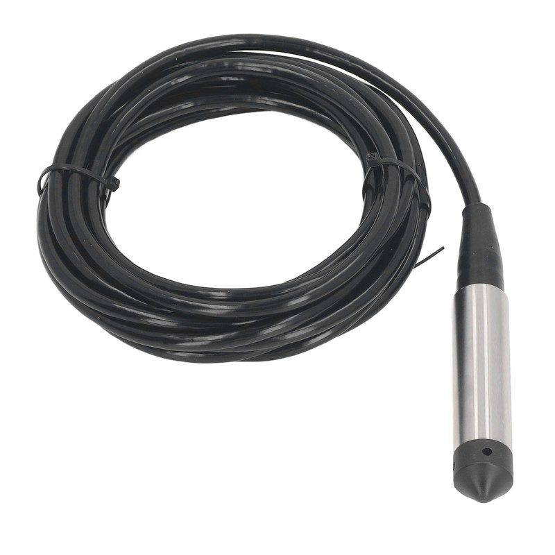 Liquid Level Transmitter Submersible Water Sensor Detector 4‑20mA DC12‑30V Stainless