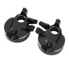 2Pcs RC Steering Knuckles Black Coated Brass Front Steering Knuckles