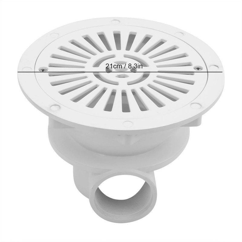 White Swimming Pool Main Drain Floor Drain G2 Water Inlet