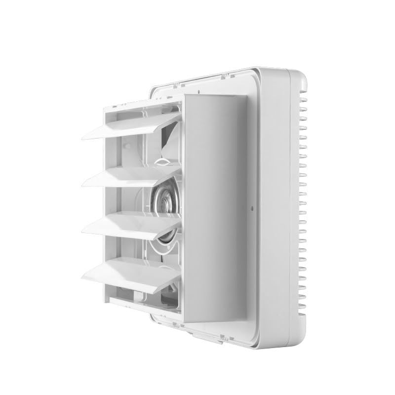 SAILFLO 10 Inch Window Shutter Exhaust Fan,11.6 x 11.6 Inch