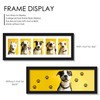 DUENPY 8x24 Collage Picture Frames Display Five 4x6 Picture Collage