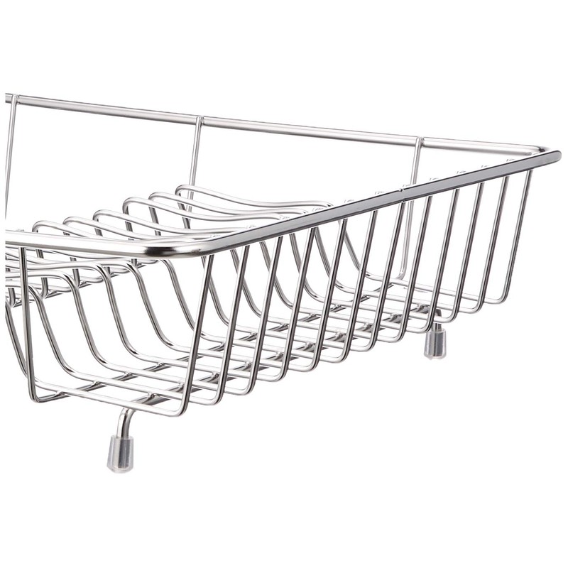 Delfinware 3034SS Stainless SteelPopular Dish Drainer, Steel, Silver