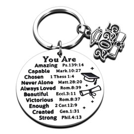Class of 2025 Graduation Stuff Gifts for Him Her College Graduation Gifts for Women Men High School Senior 2025 Graduation Gifts Bulk Inspirational Gifts for Girls Boy Christmas Motivational Religious
