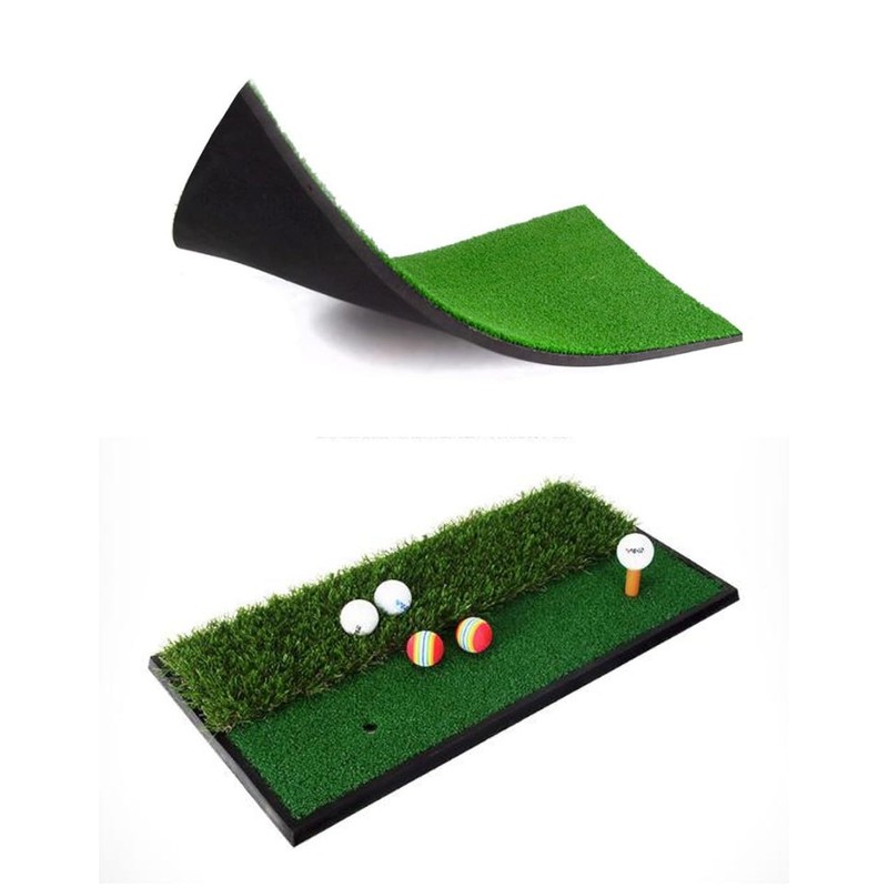 Golf Practice Mat, Includes 30 Urethane Balls, For Home, Indoor,