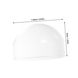 Operitacx Acryllupenglas mit Facher Vergrößerung Tragbare Leselupe mit Gewichteter Basis als Schreibtisch Papiergewicht für Einfache Lesbarkeit von Texten und Bildern