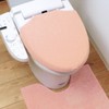 Kakiuchi Choice All Fit Toilet Lid Cover, Solid Pink