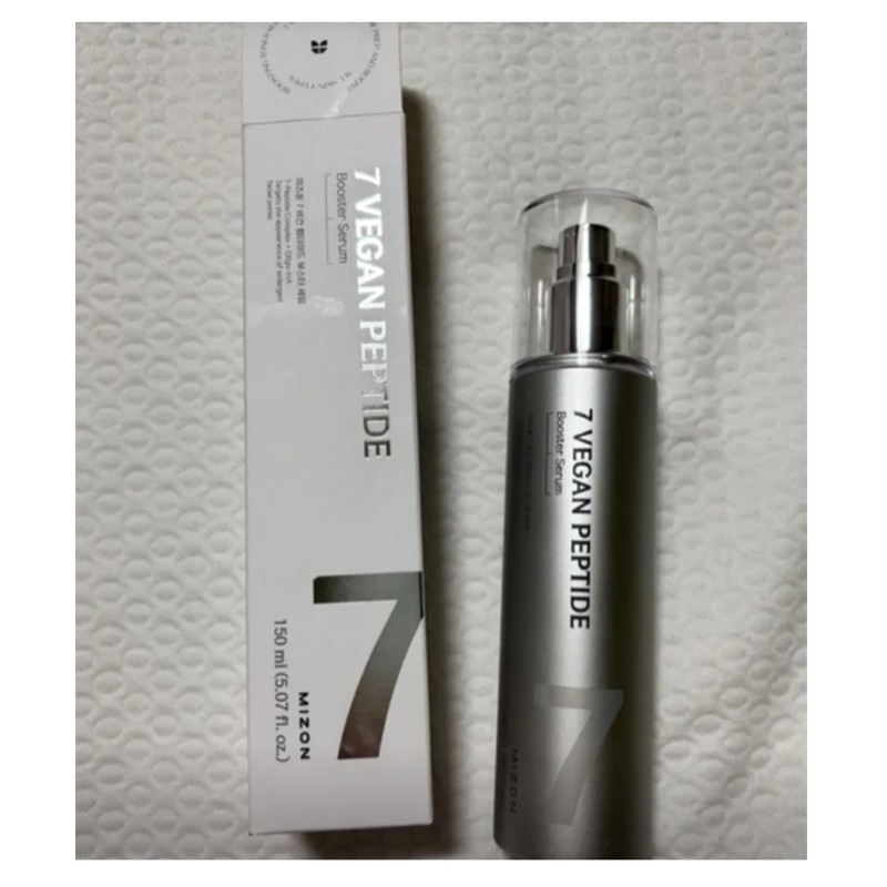 Mizon Seven Vegan Peptide Booster Pore Essence Quick-Light Serum 150ml