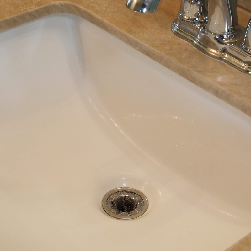 Danco 88820 2 in. Mesh Bathroom Lavatory Sink Strainer, Stainless