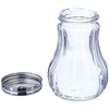 Ibili Cheese Shaker 250 ml of Stainless Steel/Glass, Stainless-Steel, Transparent/Silver,