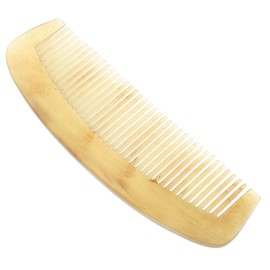 Ipetboom Natural Horn Comb Hair Loss Comb for Women Static Detangling Brush Fine Craftsmanship Hairdressing Tool