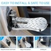 2PCS Car Door Step for Car Roof Access with Latch