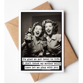 Katie Doodle - Funny Birthday Cards for Women (Made in USA), Happy 21st, 25th, 30th, 40th, 45th, 50th, 60th, 65th, 70th, 75th, 80th, 90th Birthday Gifts, Best Friend Birthday Card for Women Her Funny