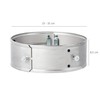 BBQ-Toro Stainless steel power ring for rocket stove, diameter 25-35