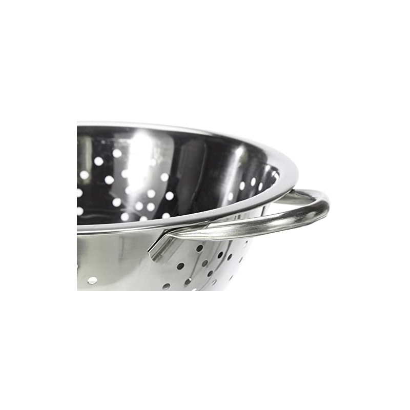 IBILI Colander with Stand 24 cm of Stainless Steel, Silver