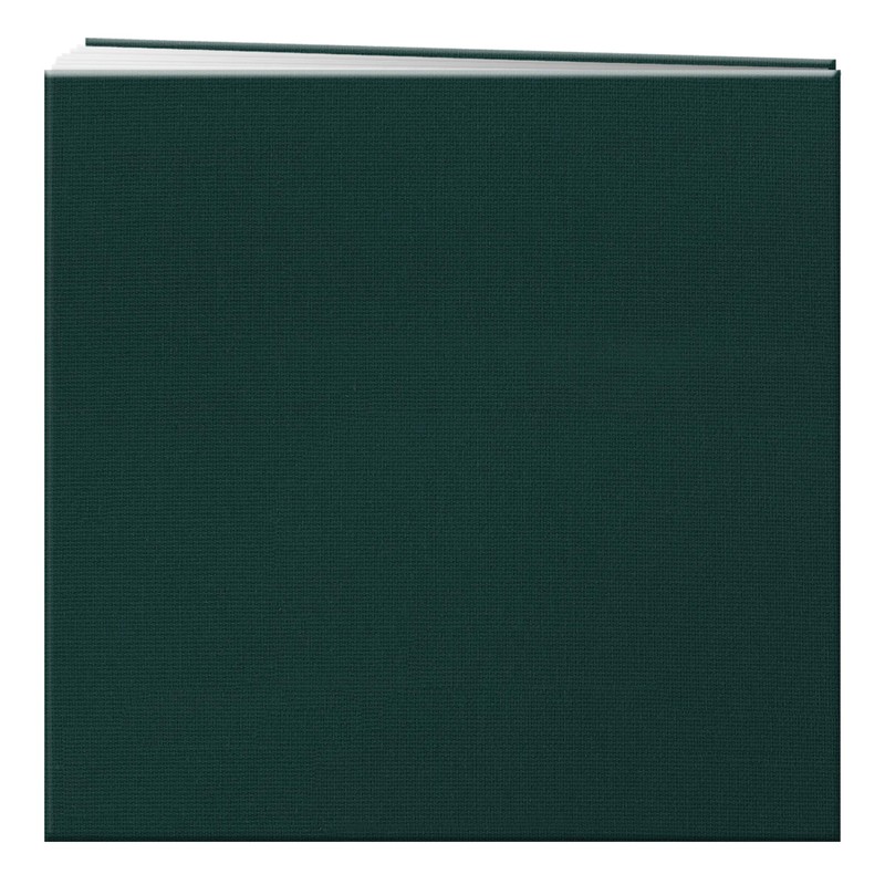 Pioneer 12-Inch by 12-Inch Fabric Frame Scrapbook, Majestic Teal