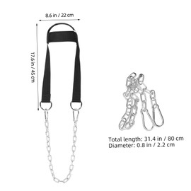 CORHAD Neck Training Exerciser Head Neck Trainer with Buckle for Indoor Use for Safe Weight Lifting Progression