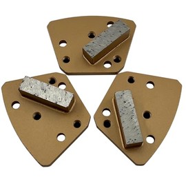 SASE Quick Change System Diamond Grinding Discs, Set of 3, Soft Bond, 18/20 Grit