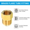 PATIKIL 5/8 SAE (7/8"-14UNF) Female Flare x 3/4 SAE (1