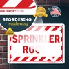 Sprinkler Room Sign, 10x7 Inches, Rust Free .040 Aluminum, Fade