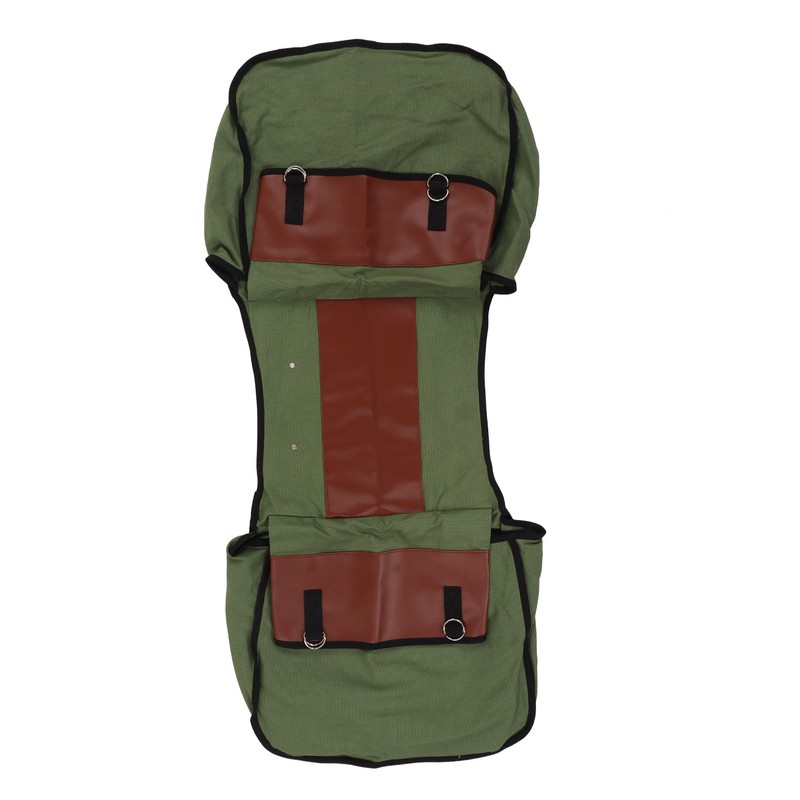 Bicycle Bike Rear Seat Carrier Bag Canvas Cycling Double Bags