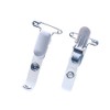 Lion Office Supplies Name Tag Clip N-2P 5-Piece Set White