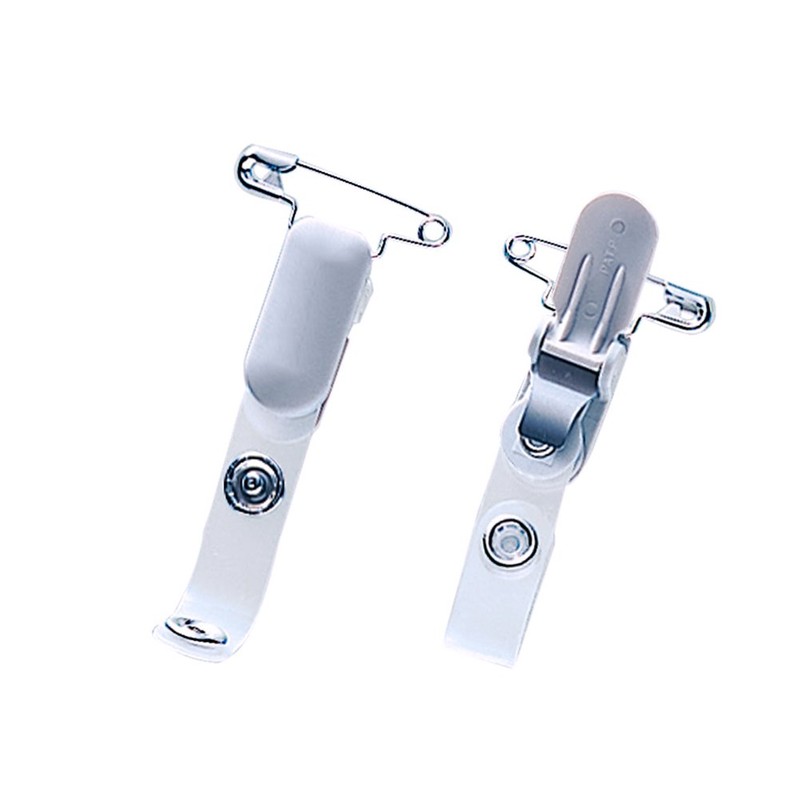 Lion Office Supplies Name Tag Clip N-2P 5-Piece Set White