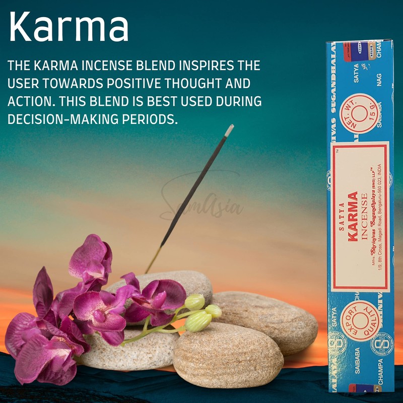 Satya Nag Champa Karma Incense Sticks | x12 pack |