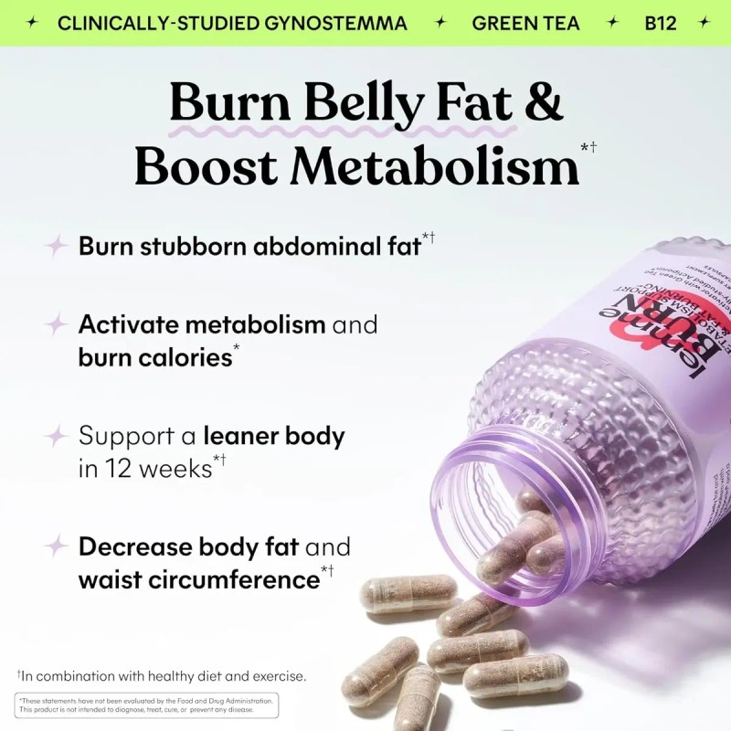 Lemme Burn Vitaminas B6 B12 Metabolismo Energía 60 Cáps