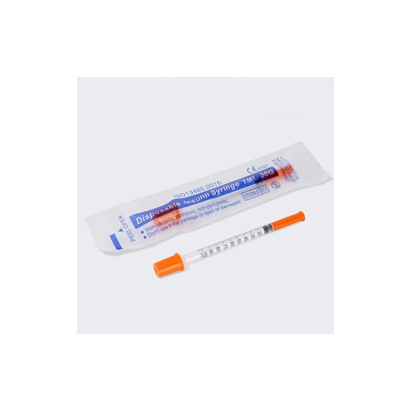 Herramienta desechable de 1 ml/cc, 30 g de 1/2 pulgada,