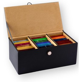 GARDEN ORGANIKA FOOD FOR LIFE Caja de té variada - Surtido de hierbas y descafeinado, kosher, sin OMG - Set de regalo para mujeres y hombres - 60 unidades, 20 sabores
