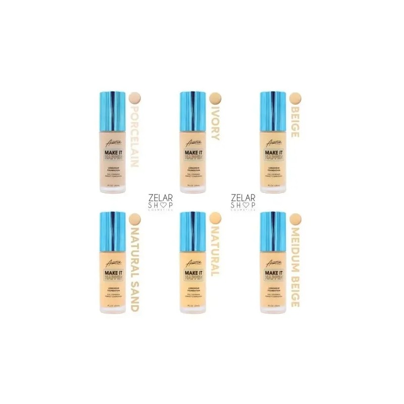 5 Bases Maquillaje Make It Happen Tonos A Elegir Arantza