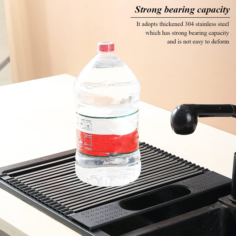 Berglander Dish Drying Rack Over The Sink, L17.5 by W