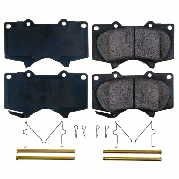 Power Stop Disc Brake Pad Set-Front Z17 Low-Dust Ceramic Brake