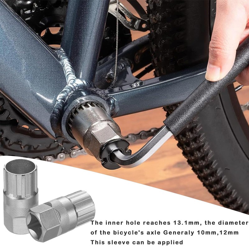 Pack of 2 compatible with Sunrace, cassette puller, polartreehome bicycle
