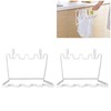 Under Cabinet Trash Bag Rack, Foldable Space Saving Hanging Trash
